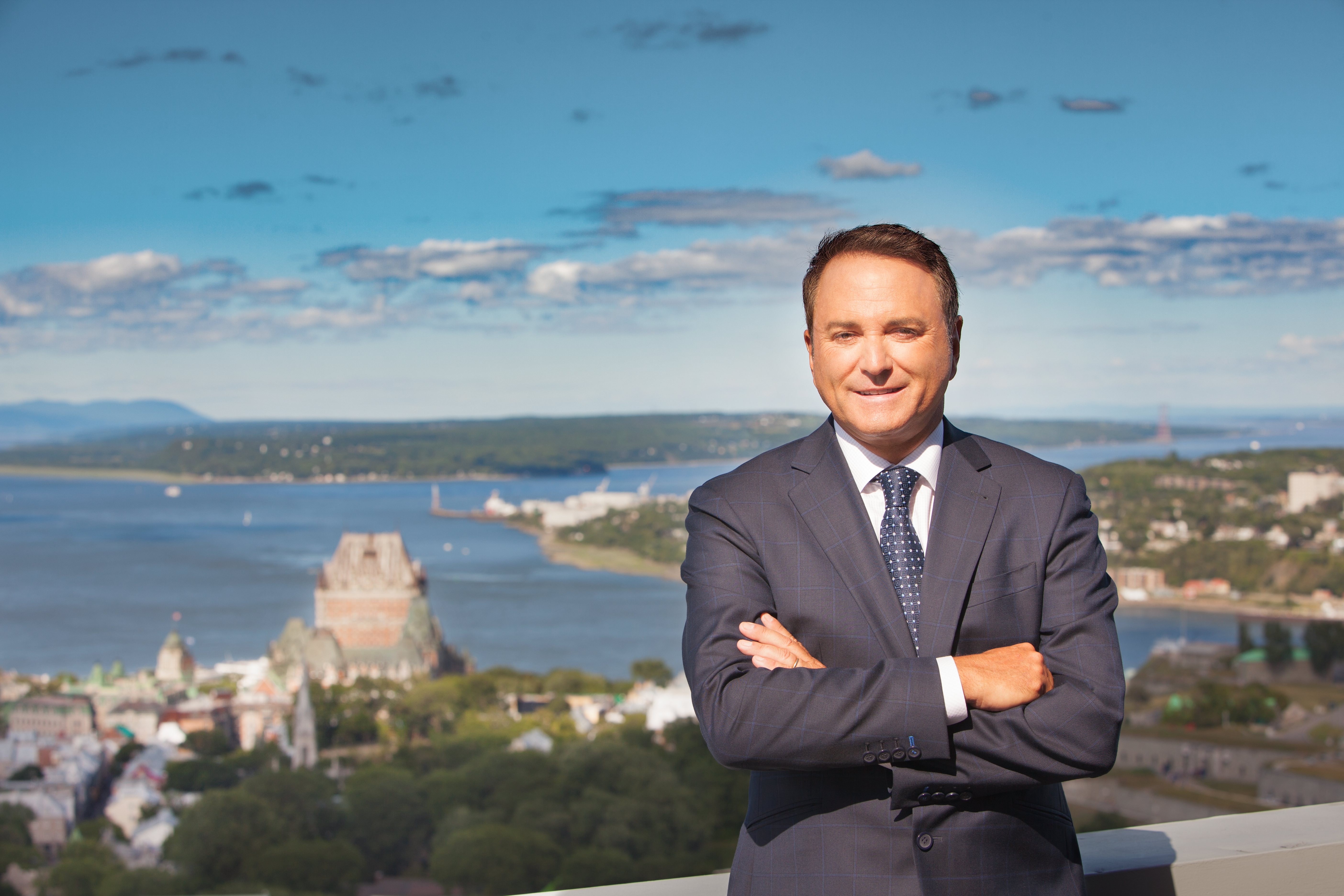 Pierre Jobin — toits de Québec, Château Frontenac